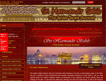 Tablet Screenshot of goldentempleamritsar.org